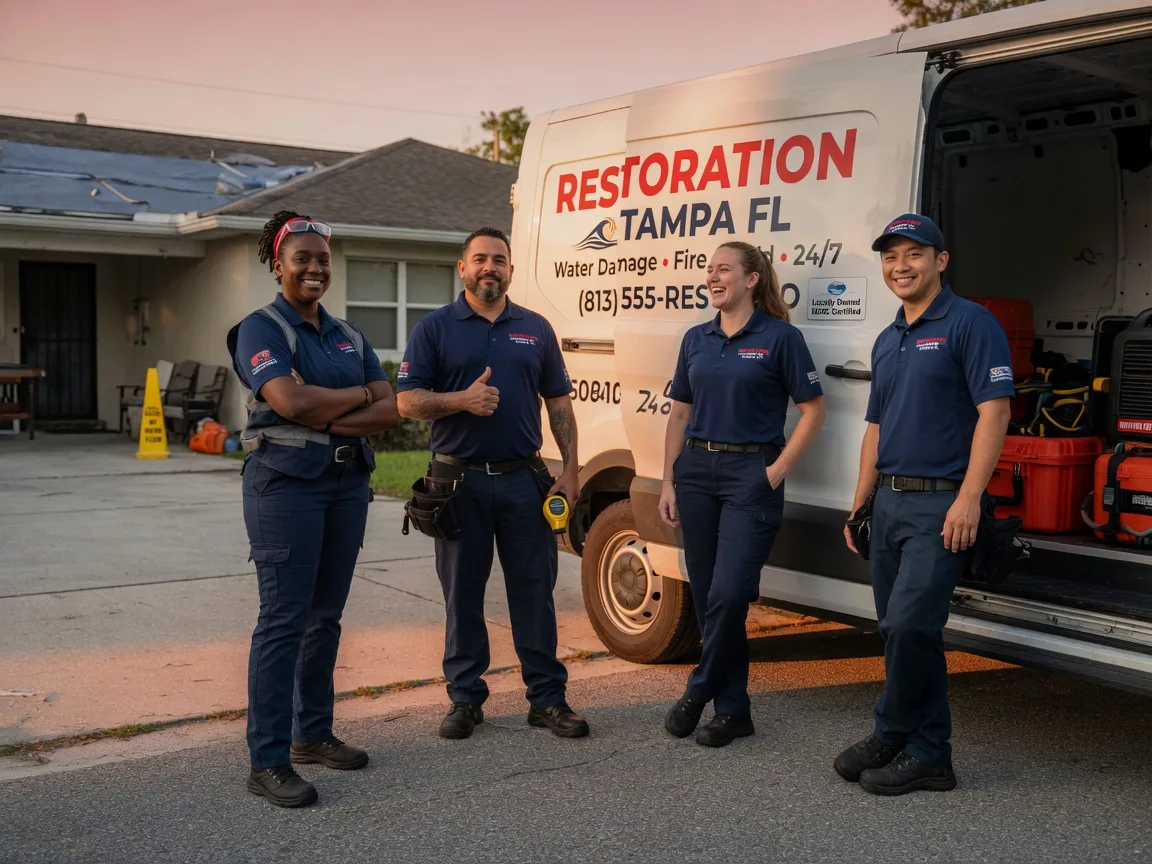 Water Damage Restoration company in Linn, WV